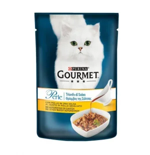 Purina Gourmet Perle Trionfo di Salsa al Pollo 26 x 85 g