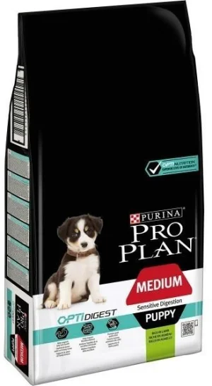 Purina Pro Plan Medium Puppy Digestione Sensibile Agnello 12 kg