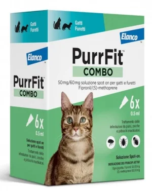 Purrfit Combo 6 Pipette - Elanco
