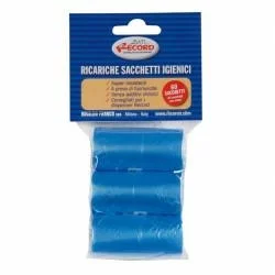 Record 3 ricariche da 20 sacchetti igienici per cani
