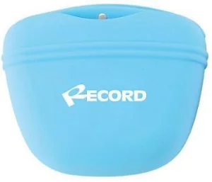 Record Porta Snack in Silicone per Cani Azzurro 10,5x12,5x4 cm
