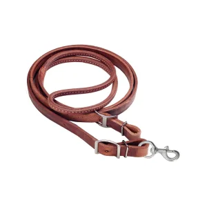 Redini barrel in cuoio tonde con moschettoni Pool's - Unica Oliato