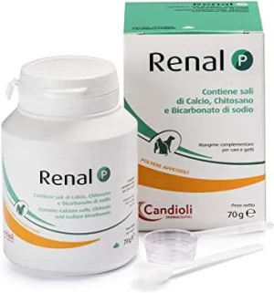 Candioli Renal P 70 g – mangime complementare per cani e gatti