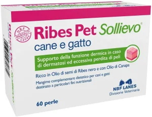 Ribes Pet Sollievo Cane/Gatto 60 perle - NBF,Gainte