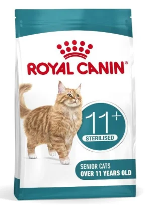 Royal Canin Ageing 11+ Sterilized Cat, crocchette per gatti sterilizzati senior, 400 g