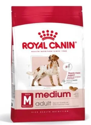 Royal Canin Medium Adult Cane 12 kg - Mangime secco