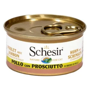 Schesir Cat Brodo Pollo e Prosciutto 70 g