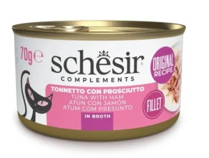 Schesir Cat Brodo Tonno/Prosciutto 70 g