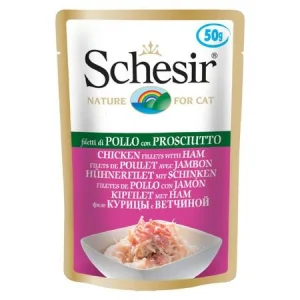 Schesir Cat Buste Pollo/Prosciutto 30 x 50 g