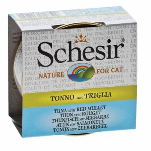 Schesir Cat in Brodo Tonno/Triglia 70 g