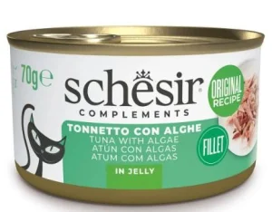 Schesir Cat Jelly Filetti Tonnetto Alghe 70g - Schesir