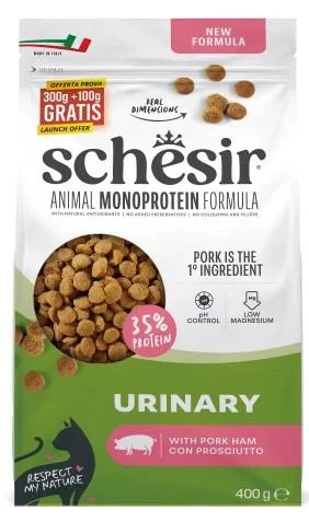 Schesir Cat Mono Urinary al Prosciutto 400 g