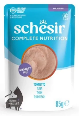 Schesir Cat Mousse Tonnetto - 12 buste da 85 g