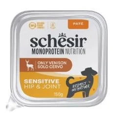 Schesir Dog Mono Hip & Joint Cervo 150 g x 10