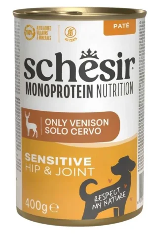 Schesir Dog Mono Hip&Joint Cervo Paté 400 g