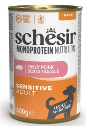 Schesir Dog Mono Maiale Paté 400 g