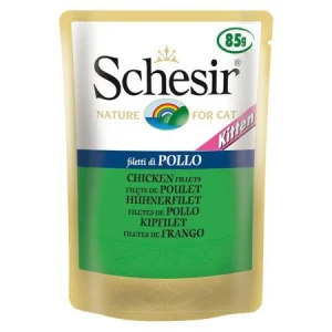 Schesir Gatto Kitten Pollo, 20 buste da 85 g