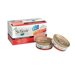 Schesir Gatto Tonno e Gamberetti 6 x 50 g