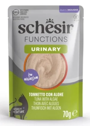 Schesir Gatto Urinary Tonnetto e Alghe Mousse 12 x 70 g