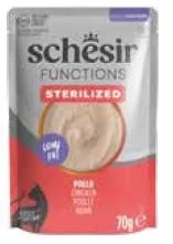 Schesir Mousse Pollo per Gatti Sterilizzati 12 x 70 g