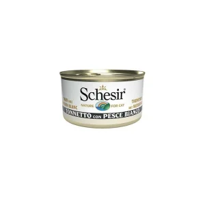 Schesir Tonnetto e Pesce Bianco per Gatto 85 g