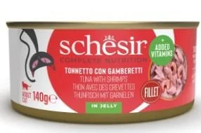 Schesir Tonno e Gamberetti per Gatto