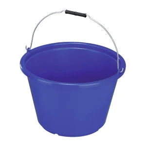 Secchio con manico 15 L - Umbria Equitazione - Blu Royal
