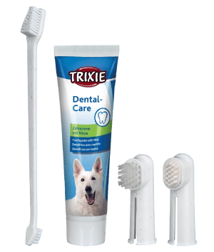 Set igiene dentale cane e cucciolo Trixie Dental Care