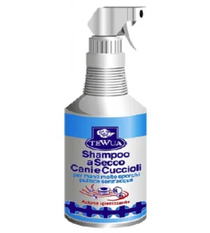 Shampoo a Secco TEWUA 500ml - Igiene per Cani
