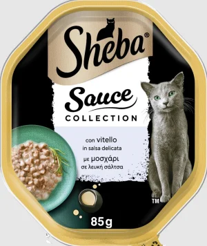 Sheba Creazioni Vitello – Vaschette per gatto 22 x 85 g