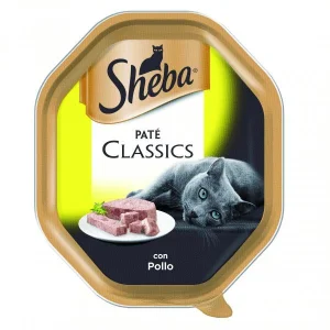 Sheba Paté Pollo in Vaschetta 22 x 85 g