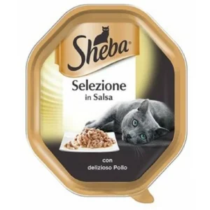 Sheba Vaschette Selezione in Salsa al Pollo 22 x 85 g