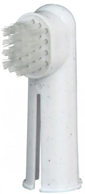 Trixie Spazzolino da dito per cani e gatti, 2 pezzi (6 cm)