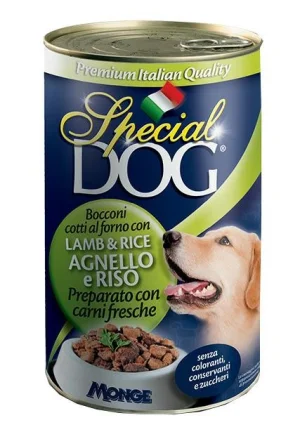 Special Dog Bocconi Agnello e Riso per Cani 12 x 1275 g