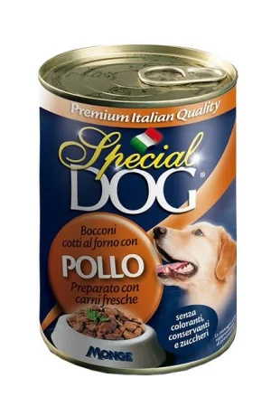 Special Dog Bocconi Pollo - Umido per Cani 24 x 400 g