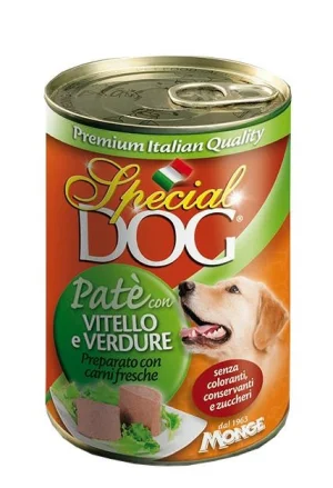 Special Dog Paté Vitello e Verdure per Cani - 24 x 400 g