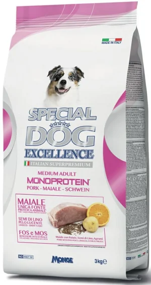 Specialdog Excellence Medium Maiale, Riso e Patate 3 kg