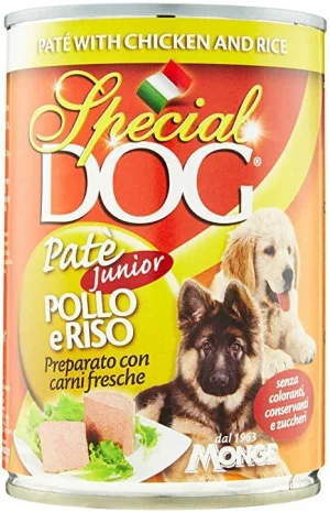 SpecialDog Junior Pollo e Riso - 24 x 400 g