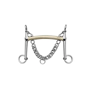Sprenger HS French Weymouth 14 mm - Sensogan, guance inox 7 cm