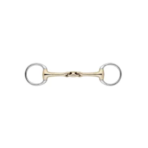 Sprenger KK Ultra Eggbutt Bradoon 14 mm Sensogan/Acciaio anelli 55 mm