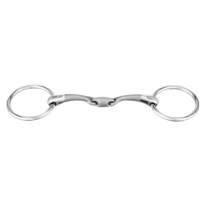 Sprenger Satinox - Filetto doppio snodo 12 mm con anelli 55 mm