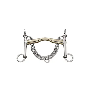 Sprenger Weymouth Sensogan 14 mm - guance 5 cm acciaio inox