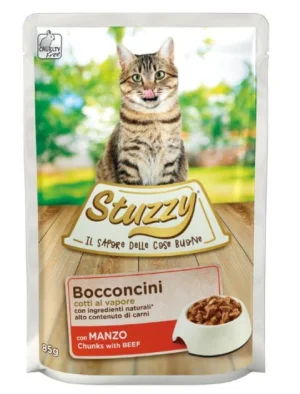 Stuzzy Bocconi al Manzo - 24 x 85 g