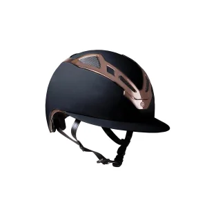 Suomy Apex CHR Casco Equitazione Lady nero opaco / rose gold