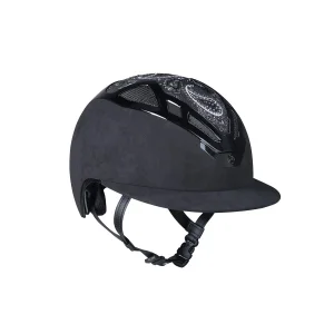 Suomy Apex Damask Total BLK - Casco equitazione - 56 cm Damask Nero