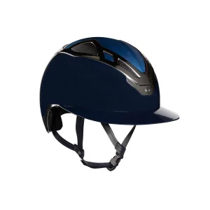 Suomy Apex Wood Lady - Casco Equitazione Blu Navy Glossy - 58 cm Blu Navy lucido
