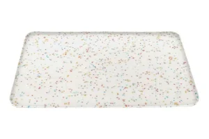 Ferribiella Tappetino Ciotole Confetti 42x30 cm