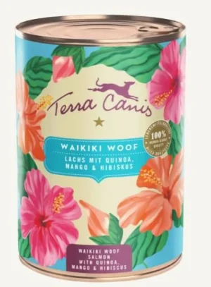 Terra Canis Flower Waikiki Woof Salmone 400 g