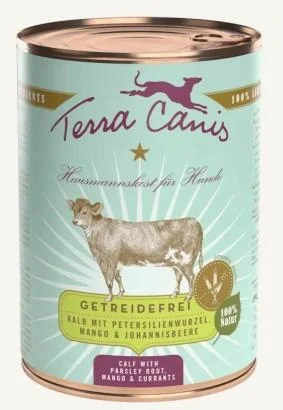 TERRA CANIS Grain-Free Gr 400 Vitello - TERRACANIS