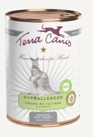 Terra Canis IPOALLERGENIC 400g Canguro - Alimentazione Naturale per Cani